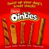 Hartz Oinkies Smoked Pig Skin Bacon Flavored Wrap Dog Treat
