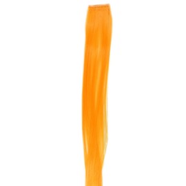 WIG ME UP - YZF-P1S18-T1064 1 Clip-In Extension Strands Smooth Orange 45 cm / 18 Inch