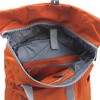 Roka London Canfield B Small Sustainable Nylon Backpack, Burnt Orange,