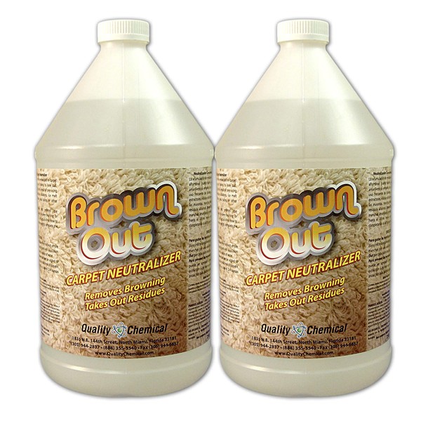 Brown Out Carpet Neutralizer and Stain Remover / 2 Gallon case