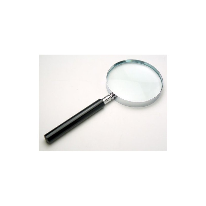 [Glass Lens / Cana Frame Hand-held Loupe] R-90 2.5x 3.5
