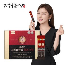 Jeongwon Sam [정원삼] 6년근 고려홍삼정 365스틱 (10g x 30포) [Jeongwon Sam] 6-Year-Old Red Ginseng Extract 365 Sticks (10g x 30 Packs)
