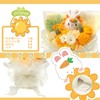 LOZIZI Hand Made Rabbit, Plush Bouquet, Soap Flower, Soap Flower,