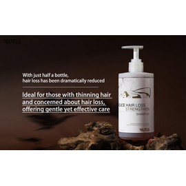 SUTUS Reduce Hair Loss And Strengthen Shampoo, Fortifying Formula for Thicker, Stronger, and Healthier Hair