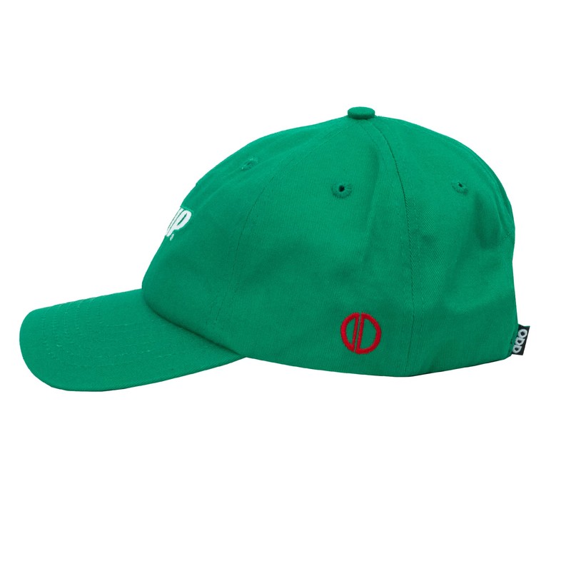 Odd Sox, 7Up Logo, Green, Adjustable Strap Back Dad Hat,