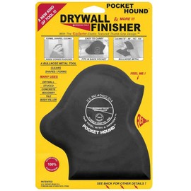 Diversified Tools Pocket Hound - Flexible Drywall Finisher and Bullnose Metal Tool - Forms, Shapes, and Cleans Joint Compound.