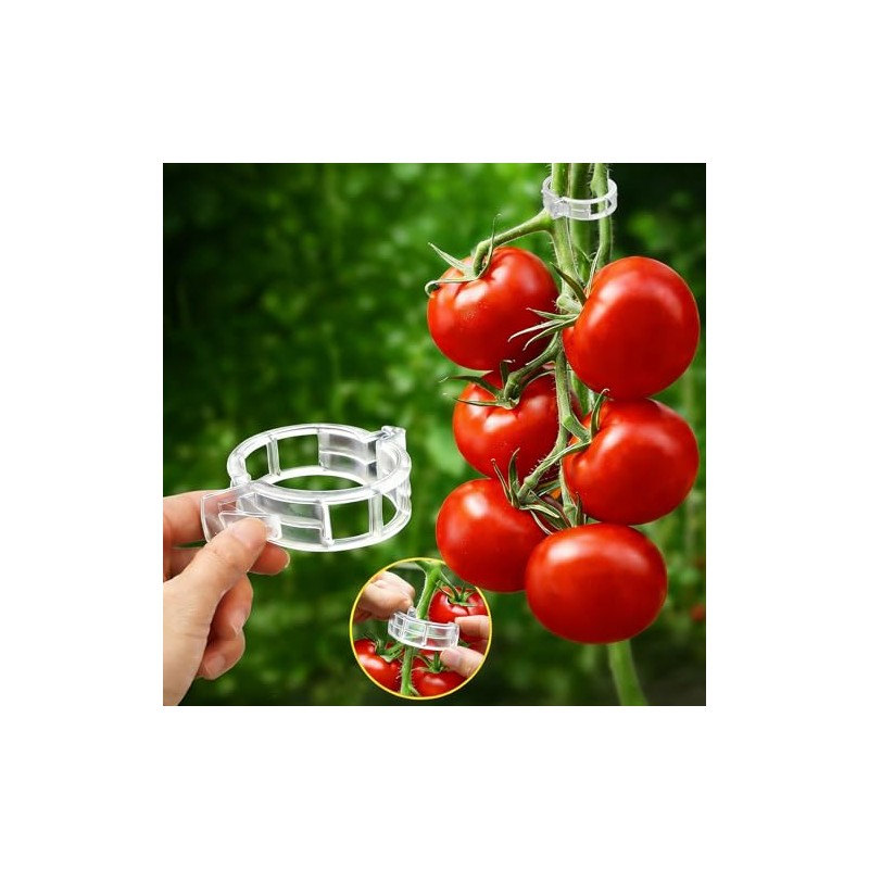 120-Pack Durable Plant Clips for Climbing Plants & Vegetables