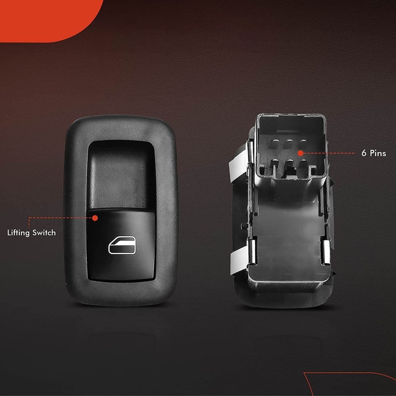 Power Window Switch 4602531AF Rear Door Window Switch Replacement for