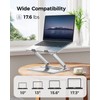 LORYERGO Laptop Stand for Desk, Adjustable & Foldable Laptop Riser