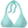 prAna Lahari - Camiseta de natación con Halter, Color Verde