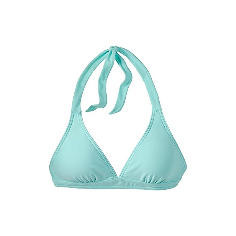 prAna Lahari - Camiseta de natación con Halter, Color Verde