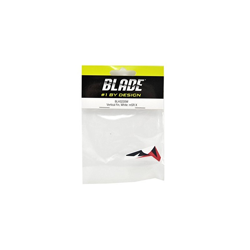 E-Flite Dérive blanche pour Blade MSRX