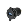 LEAD KS-259A USB Charging Socket for Motorcycles, iMMER Series Aluminum