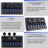 xhtechnology - Panel de Interruptores Marinos Impermeable, Panel de Interruptores