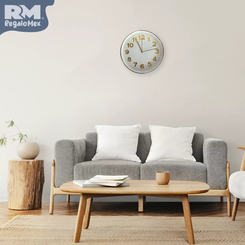 REGALOMEX Reloj Análogo De Pared, Diseño Moderno