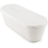 Tovolo Glide-A-Scoop Ice Cream Tub, White, 1.4 Litre Capacity