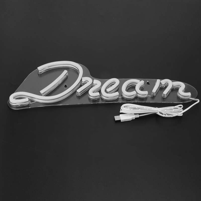 LED Neon Lamp Unique USB Powered Wall Neon Sign Party