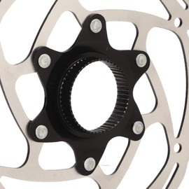 SPYMINNPOO Disc Brake Rotor, Bike Center Lock Disc Brake Rotor Steel With Center Lock Cover for Road Mountain Bike (160mm)