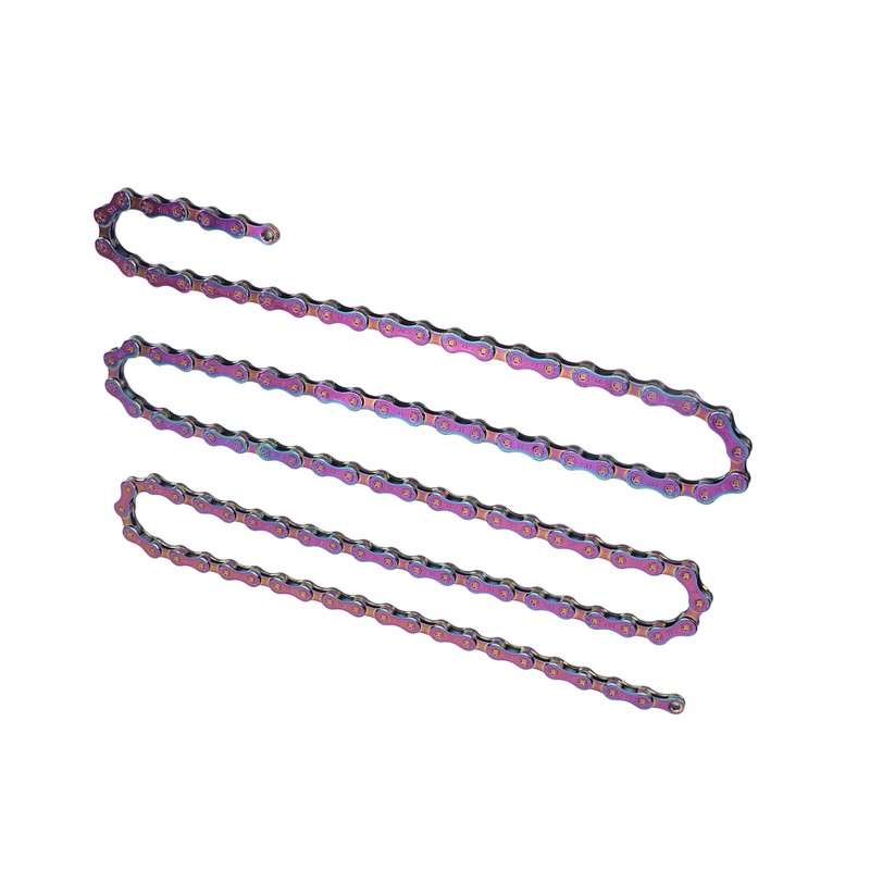 Mountain Bike Chain Fully Plated Rustproof Colorful 11 Speed Bicycle