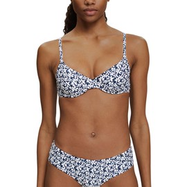 ESPRIT Women's Calusa Beach SSN N RCS Pad.Bra Bikini, Navy, 8/D