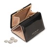 JANKS Small Wallet for Women Mini Laser Card Holder Case