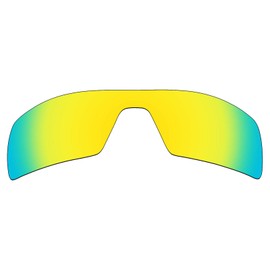 Alphax 24K Gold Polarized Replacement Lenses for Oakley Oil Rig