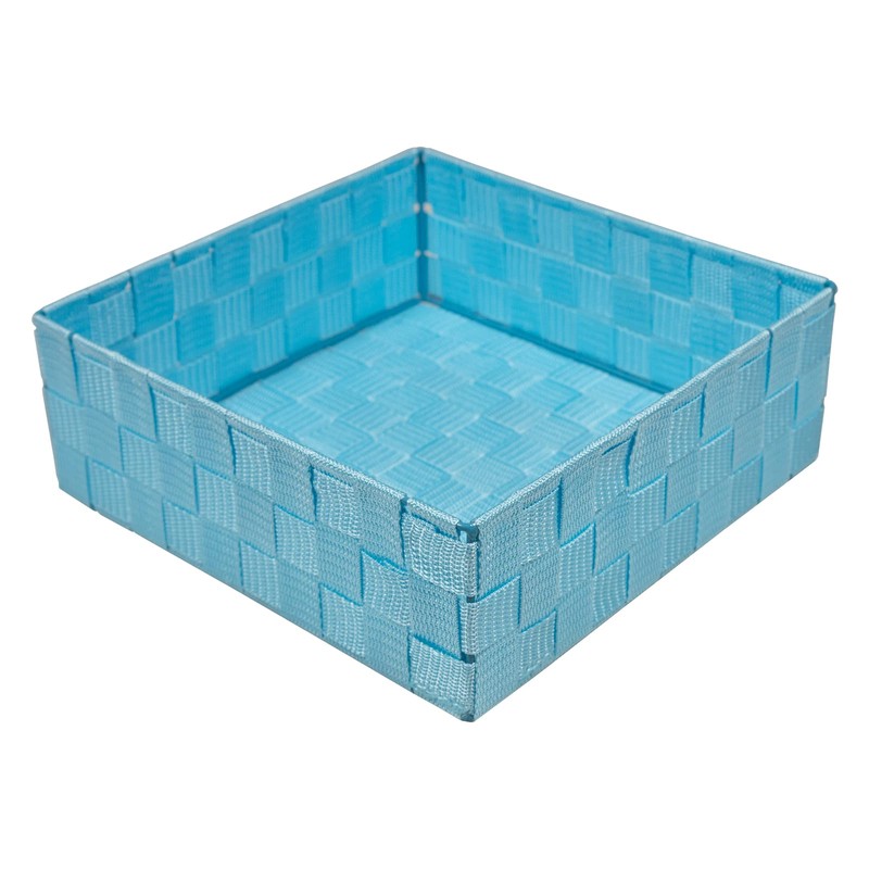 DRULINE Set of 4 Silk Storage Baskets Bathroom Basket Decorative