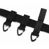 Cluoling Tactical Key Ring, Velcro Belt, Carabiner, Ring, Velcro Belt,
