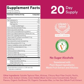 Smartypants Vitaminas Womens Mujer Free Sugar 60 Gomitas Sabor Naranja