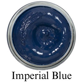 Meltonian Cream Shoe Polish - Boot Polish, Leather Shoe Polish Oil Based with Beeswax - Restores & Protects, 60+ Colors, Imperial Blue