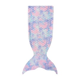 Catalonia Classy Mermaid Tail Blanket, Soft Warm Plush Fleece Sleeping Bag Snuggle Blanket for Teens, Dreamy Mermaid
