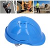Blue Breathable ABS Hard Hat Adjustable Anti‑Smash Comfortable Helmet for