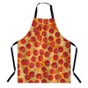 BGBDEIA Pizza Pepperoni Kitchen Apron for Women Men, Unisex Adjustable