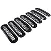 7PCS Front Grill Mesh Inserts for Jeep Wrangler JK JKU