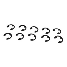 Molloparts 812000029 10PCS New E-Clip Snap Ring Klips 12000029 Compatible with Husqvarna AYP Craftsman Poulan 16, 18 & 20 HP Lawn Tractors Compatible with 3/4-inch axle shafts