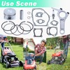 Adefol 68mm Piston Ring Kit with Connecting Rod Full Gasket