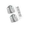 QCAA Adjustable Spring Hinge with Stainless Steel Screw, 3", Zinc,