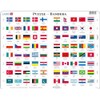 Larsen L2 Flag Jigsaw Puzzle 80 Piece Frame Puzzle.
