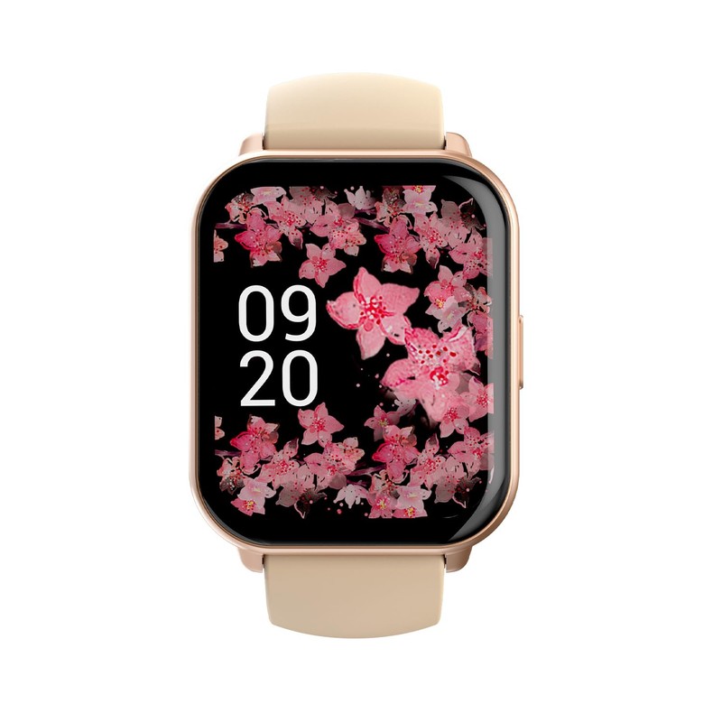 HiFuture Future Zone2 Bluetooth Calling Smart Watch, Pink