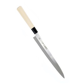 JapanBargain, Japanese Yanagiba Sashimi Knife Sushi Chef Knife, High Carbon Stainless Steel Blade 8-1/4 inch, Made in Japan, 210mm, 1-Pack