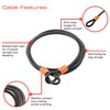Burg-Wächter 825C 8mm x 2.5m Double Loop Vinyl Coated Multi-Stranded