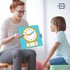 Scribbledo Writable Dry Erase Learning Clock for Kids Write &