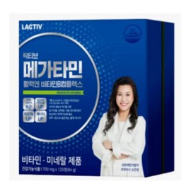 | Lacticive | Megatamine VitalityN Vitamin B Complex 120 tablets, 1 tablet per day, minerals and nutrients / | 락티브 | 메가타민 활력엔 비타민B컴플렉스 120정 1개 하루한알 미네랄 각종영양소