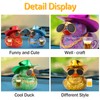 wonuu Car Decorations Beer Rubber Ducks, Dashboard Rubber Ducky for