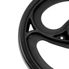 Wealrit 2 Pcs Wheelchair Wheels - Solid 10 Inch Walker