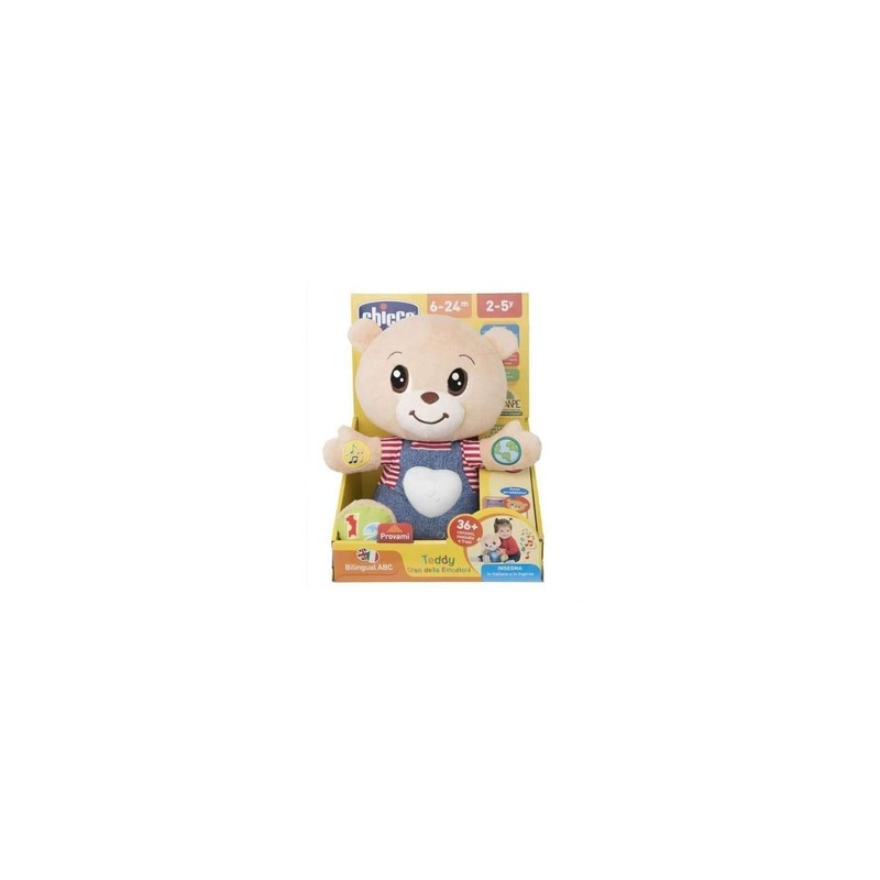 Chicco Bilingual Teddy Bear of the emotions, 00007947000030