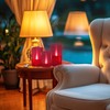 LANKER Flameless Candles with Remote Control and Timer, Battery Operated
