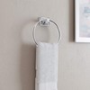 Design House Millbridge Towel Ring, Concealed Screws, Standard Wall Mount,