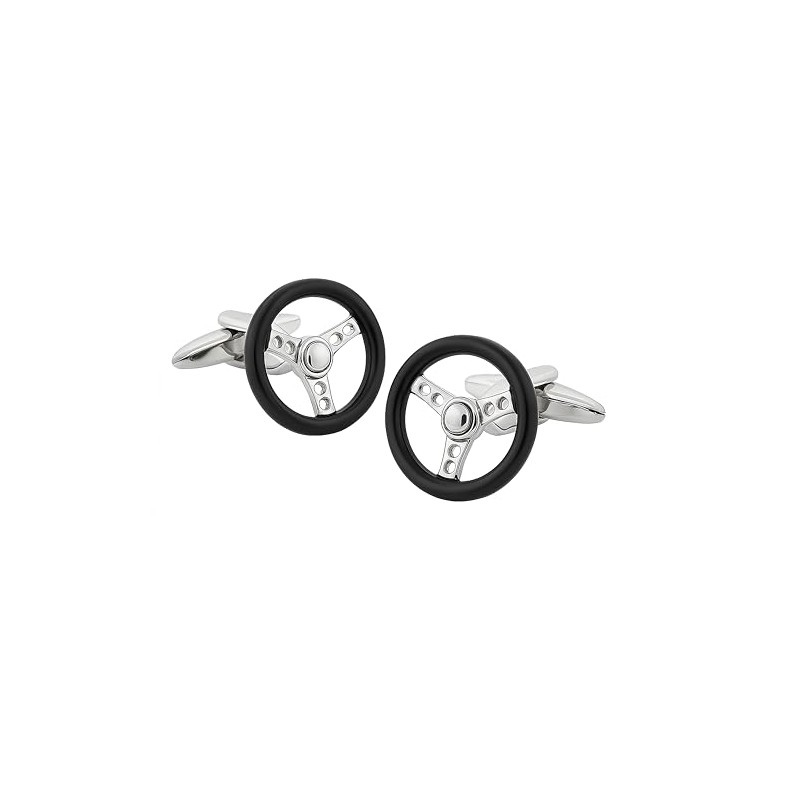 Steering Wheel Novelty Cufflinks