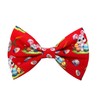New Dogs Bow Tie Bowtie Easter Rabbit EGGS carrots RED